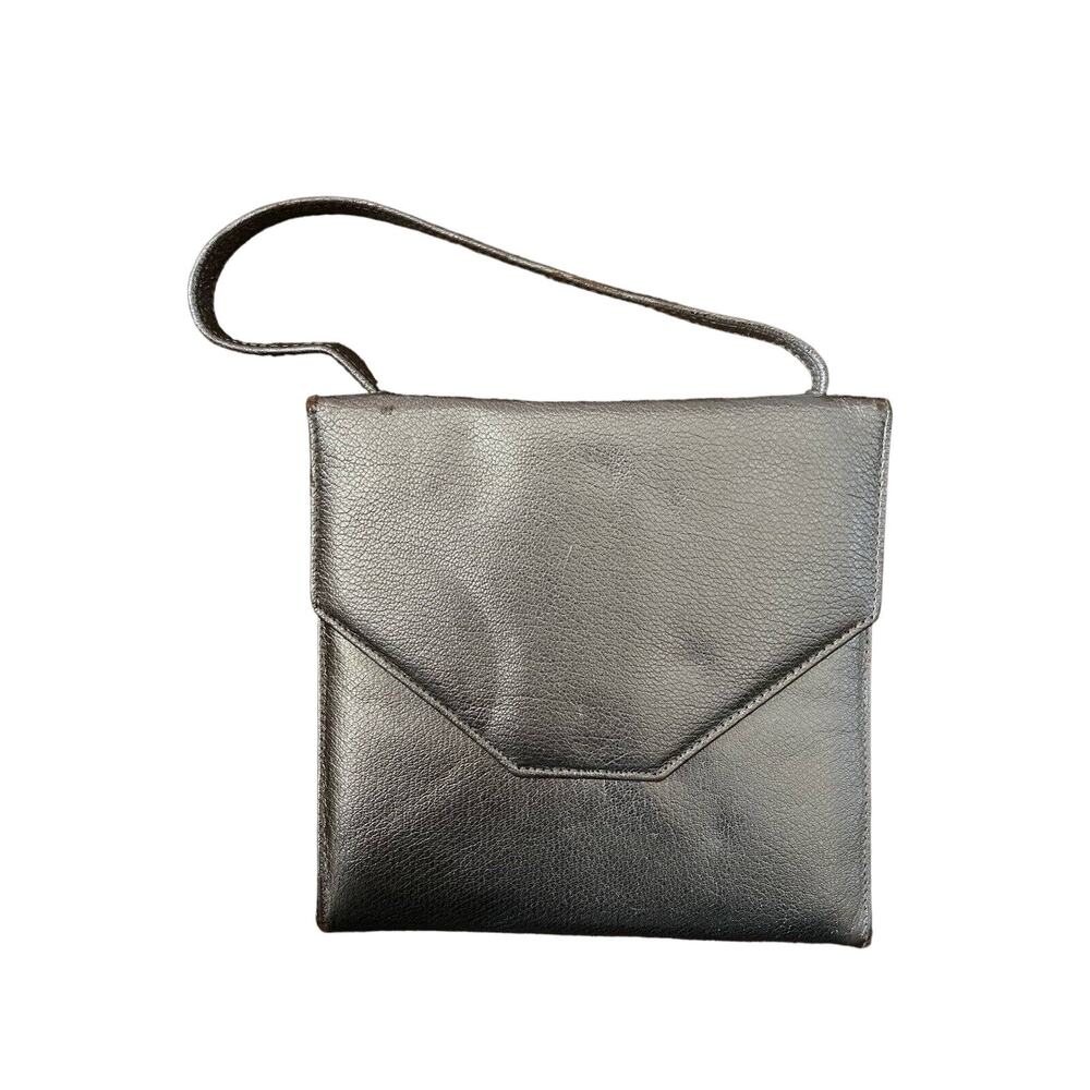 Vintage Serval Silver Small Purse Handbag